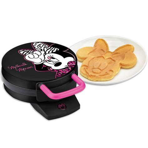 Disney DCM-1 Classic Mickey Waffle Maker, Brushed Stainless Steel,Silver,7 inch waffle in 2022 ...