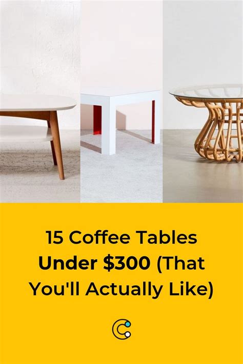 36 Clever-Approved Coffee Tables to Tie Together Your Space | Home ...