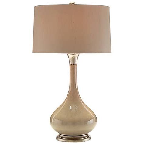 John Richard Oyster Shell Beige Gourd Ceramic Table Lamp - #6N909 | Lamps Plus | Lamp, Table ...