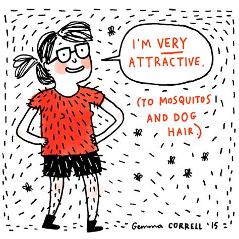 Gemma Correll's funny, self-deprecating cartoons - Talk Illustration