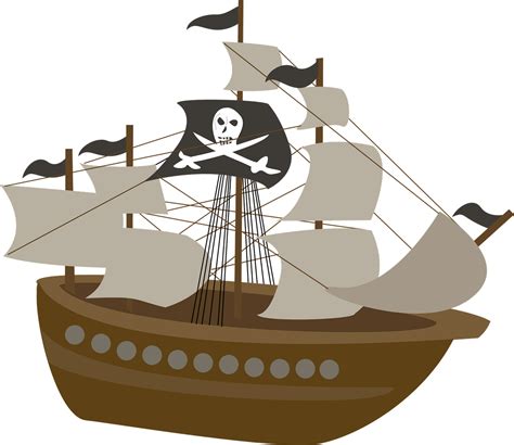 Download Pirate, Ship, Kids. Royalty-Free Stock Illustration Image ...