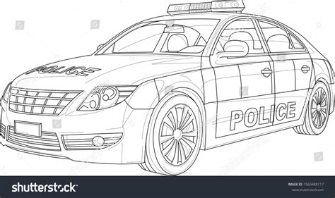 Police Car Drawings