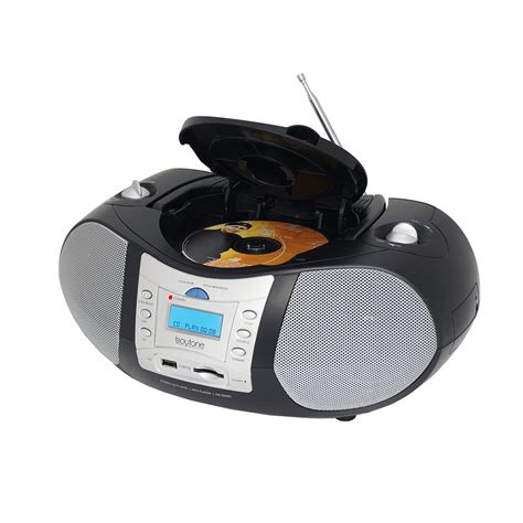 Boytone 97097166M Portable Music System with CD Player and USB/SD/MMC Slot