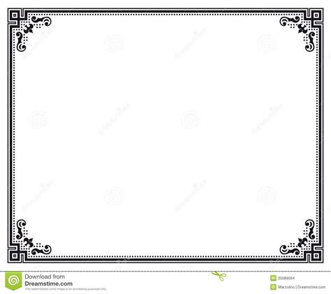 The stunning Certificate Border Vector Free Download At Getdrawings Within Certificate Border ...