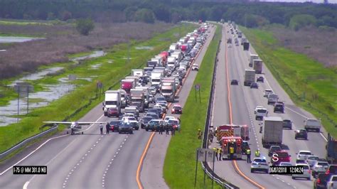 Plane lands on I-75 northbound | WGFL