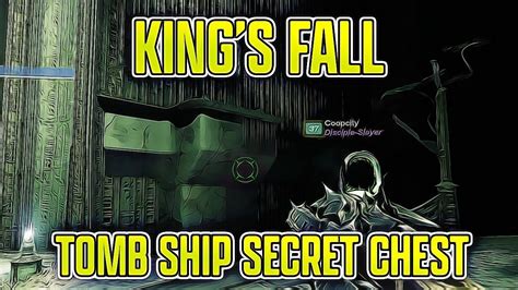 King's Fall Tomb Ship Secret Chest - YouTube