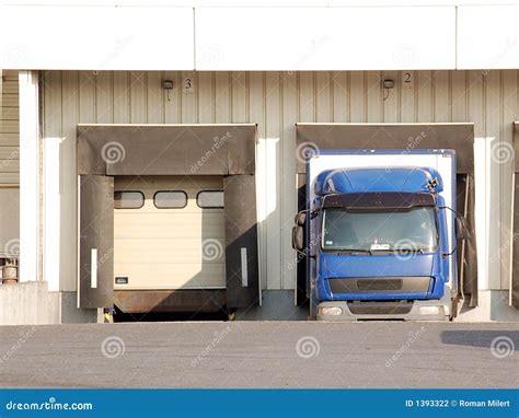 Unloading dock stock photo. Image of containers, freight - 1393322