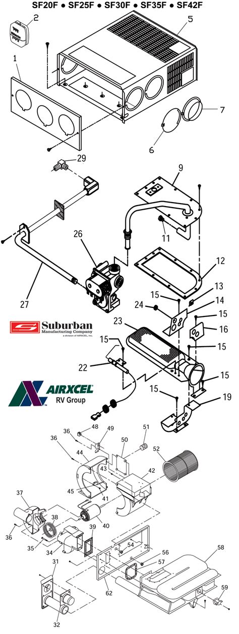 Suburban Furnace SF-42 Parts | HighSkyRvParts.com