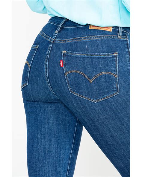 Levis Men's 721 High Rise Skinny Destructed Jeans | Boot Barn