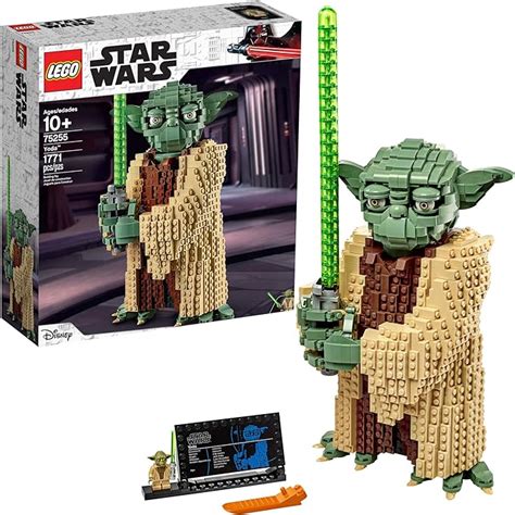 Lego Star Wars: Attack of The Clones Yoda 75255 Yoda Building Model and ...