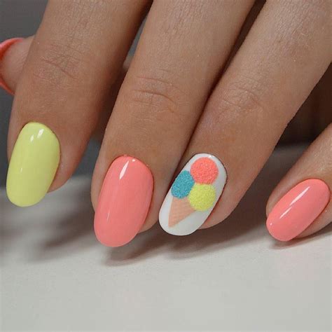 13 Beautiful summer nail art designs to try this summer 2017 | Diseños de uñas, Manicuras y Arte ...