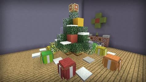 Minecraft Tutorial: How To Make A Christmas Tree - YouTube