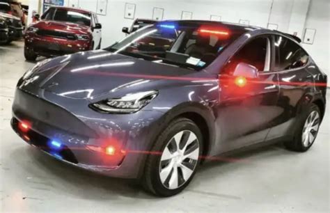 Tesla Electric Police car’s….