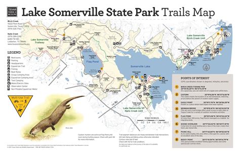 Lake Somerville State Park: Trails Map - Side 1 - The Portal to Texas ...