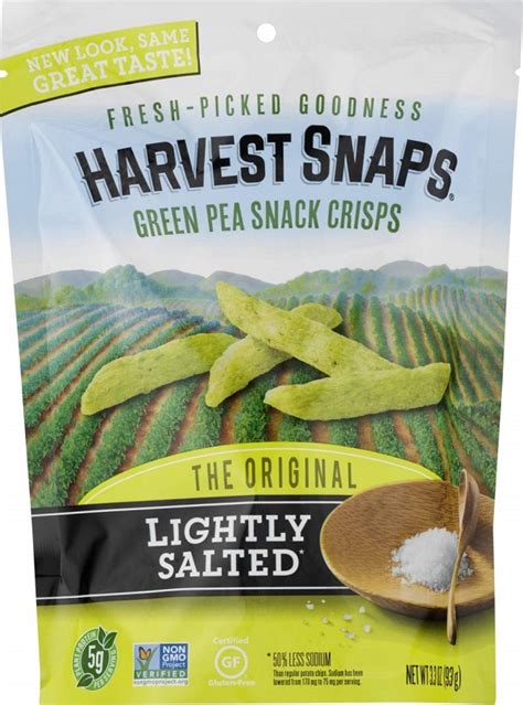 Free Harvest Snap Green Pea Snack Crisps - Sampleberry