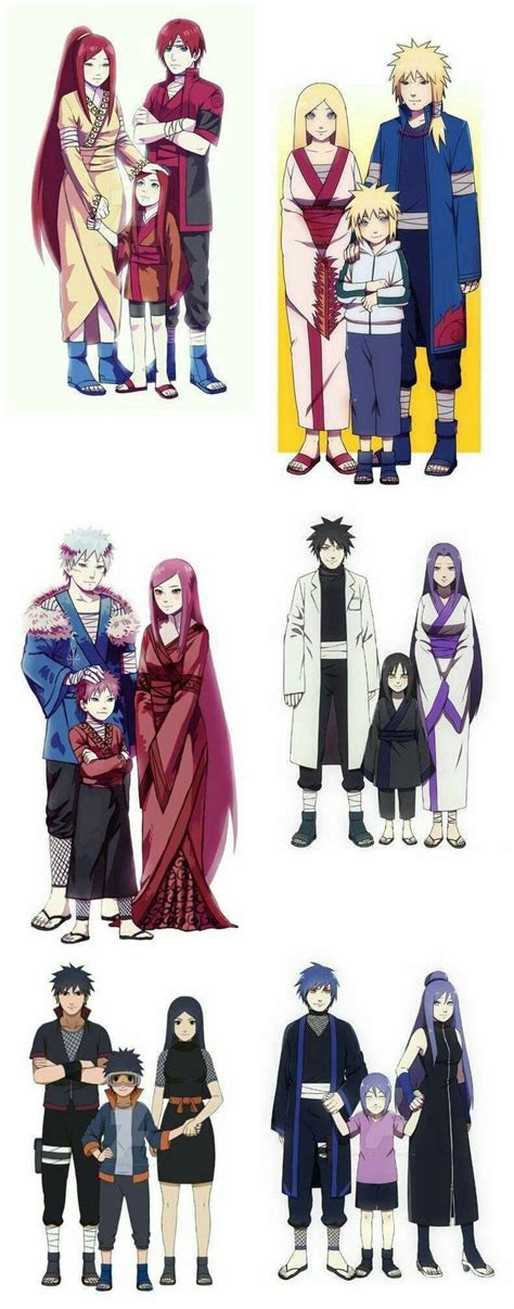 The unknown parents of some characters ♥♥♥ Kushina, Minato, Orochimaru, Konan, Obito, Tobirama's ...