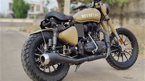 Royal Enfield classic 350 signal modifications | Bullet modified ...