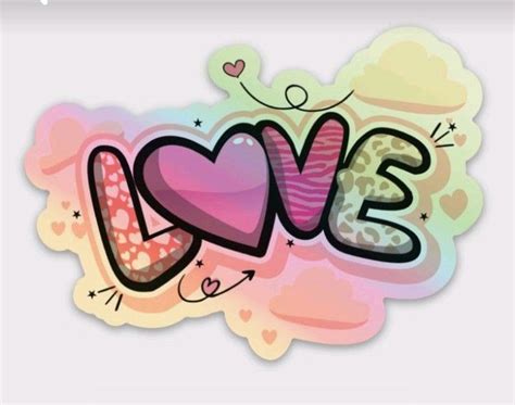 Pin by Whiesal on LOVE | Personalized art print, Love wallpaper backgrounds, Digital sticker