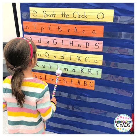 Beat The Clock Game For Kindergarten - Kindergarten Chaos