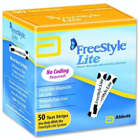 Freestyle Lite Test Strips 70822, 70822