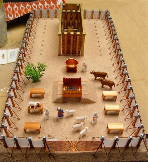 Tabernacle Model Painting Guide | GoodSeed | Tabernacle of moses, Tabernacle, Bible crafts ...