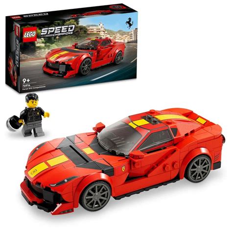 Buy LEGO Speed Champions Ferrari 812 Competizione 76914 Building Toy Set (261 Pieces),Multi ...