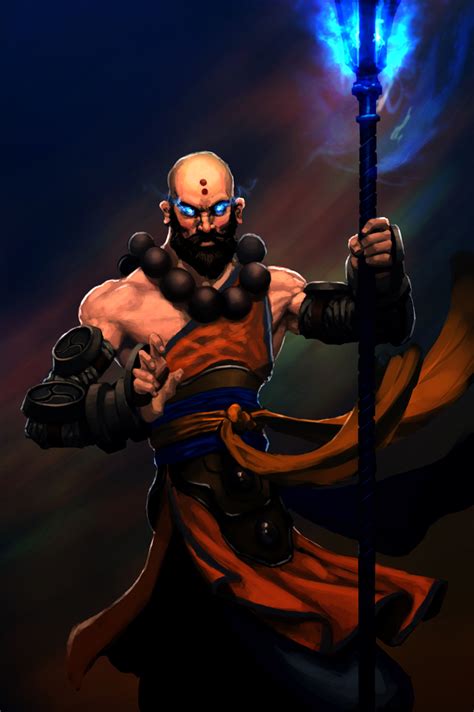 Diablo 3 Monk by Michael Katoglou