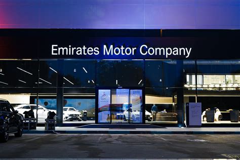 Emirates Motor Company launches futuristic Mercedes-Benz showroom ...