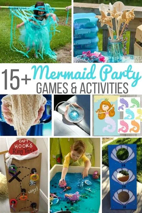 15+ Mermaid Party Games & Activities ⋆ Sugar, Spice and Glitter