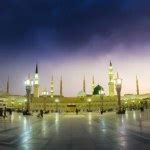 Masjid Nabawi Nabawi Mosque Mosque Prophet Medina City Lights Saudi – Stock Editorial Photo ...