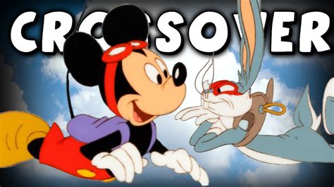 The ONLY TIME Mickey Mouse & Bugs Bunny Shared a Scene - YouTube