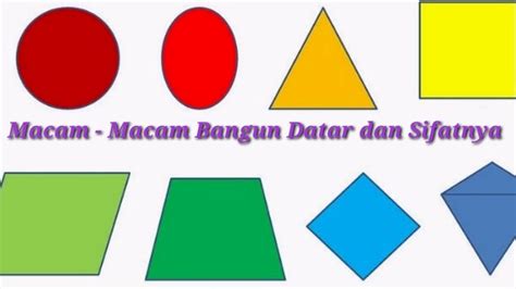 Bentuk Bangun Datar Dan Contoh Bendanya - IMAGESEE