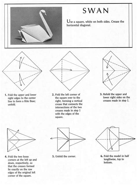 Swan (Robert J. Lang) - OrigamiArt.Us