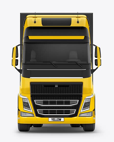 Truck Mockup - Front View - Free Download Images High Quality PNG, JPG ...