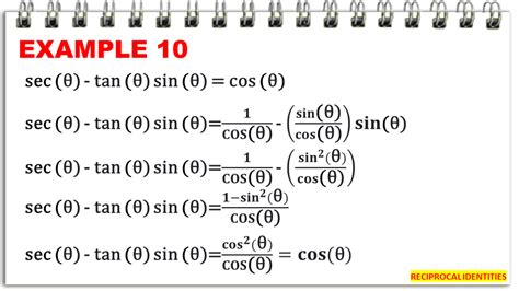 Reciprocal Identities in Trigonometry (With Examples) - Owlcation