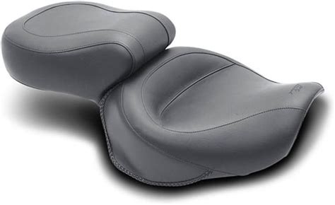 Amazon.com: Mustang Motorcycle Seats Vintage Wide Touring Seat - Black ...