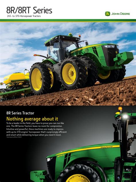 john deere 8 series tractors