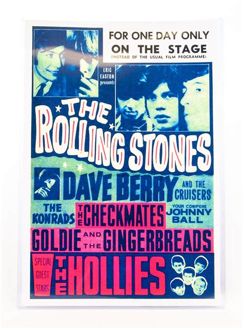 Vintage Poster Rolling Stones