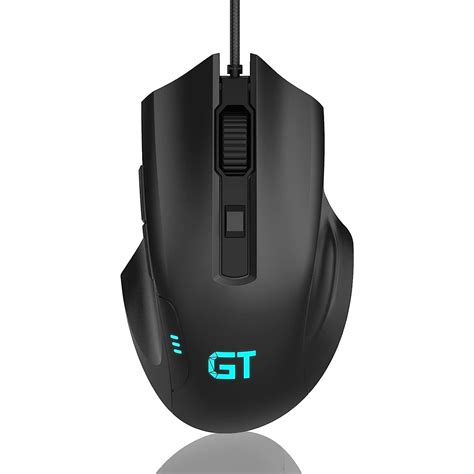 Wired Rgb Gaming Mouse, Ergonomic Mouse With 7 Backlight Rgb Lighting ...