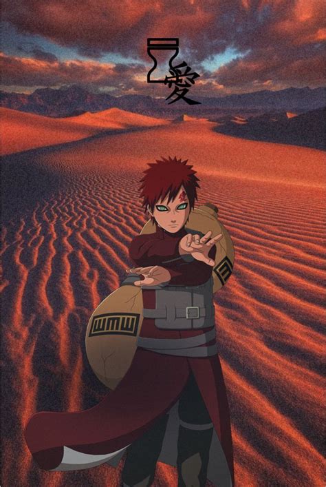 Gaara Aesthetic Wallpapers - Wallpaper Cave