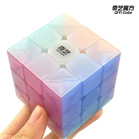 Rubik's Cube 100 level jelly transparent color third-order Rubik's Cube ...