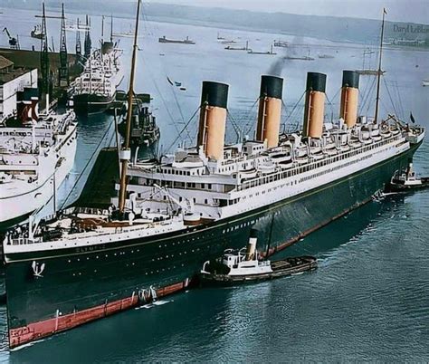 @rms_titan: “RMS Olympic in the 1930’s. Colourised by Daryl LeBlanc. #Olympic #Titanic # ...