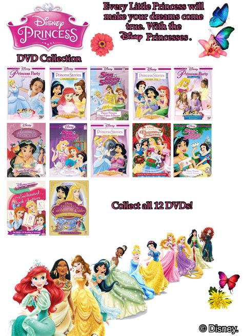 Disney Princess DVD Collection by Joshuat1306 on DeviantArt