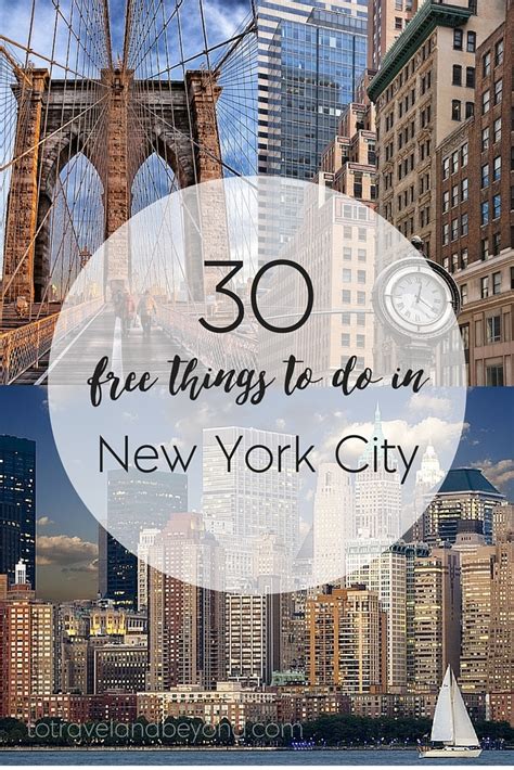 30 FREE Things To Do In New York City