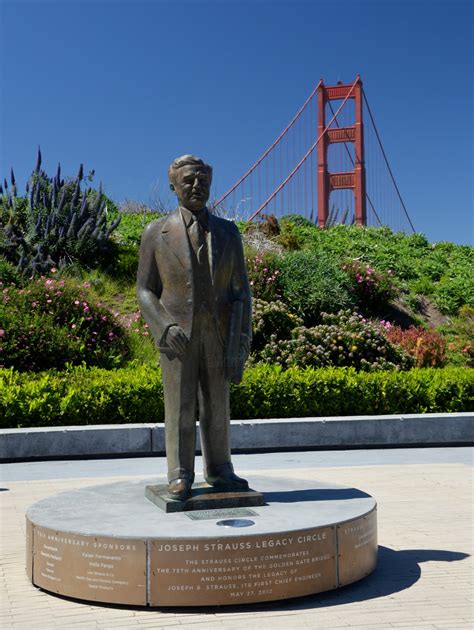 Golden Gate Bridge. Joseph Strauss Legac, Fotografía por Alfred Georg ...