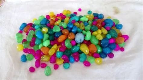 High Quality Semi-Precious Stone Chips Polished Stone Beads For Jewelry Making at Rs 100/gram ...