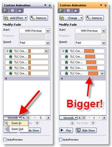 Advanced PowerPoint Animation Timeline – Zooming In - SmileTemplates.com