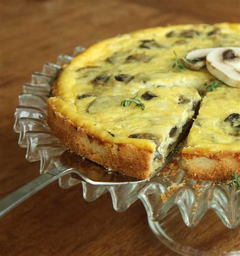 Mushroom Quiche - Hilah Cooking