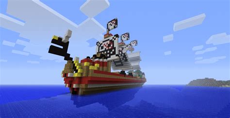 red hair pirates ship Minecraft Map