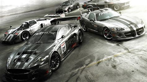 Need for Speed digital wallpaper, car, muscle cars, grid, Grid 2 HD wallpaper | Wallpaper Flare